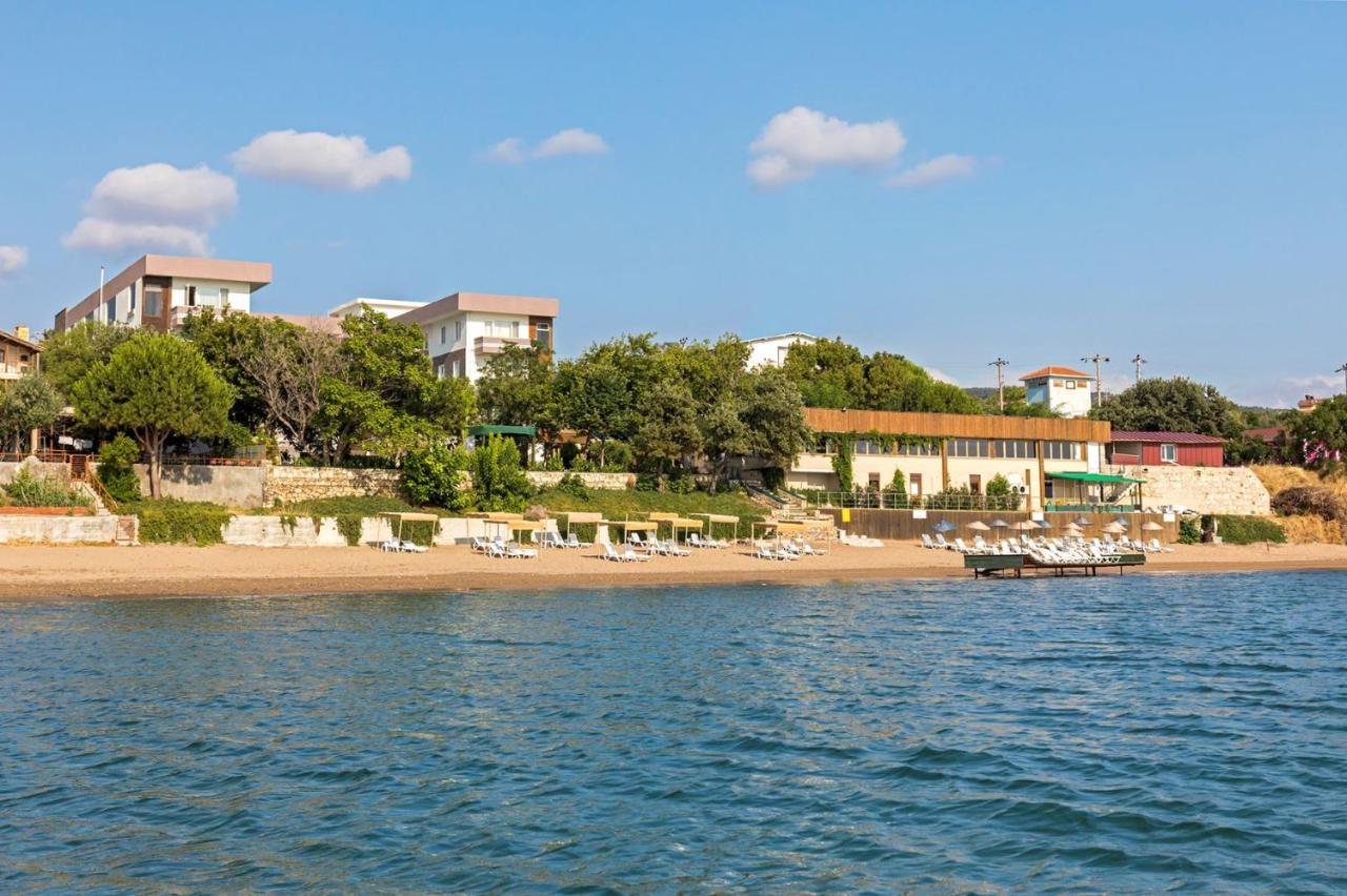 Troas Beach Hotel Tavakli Ngoại thất bức ảnh