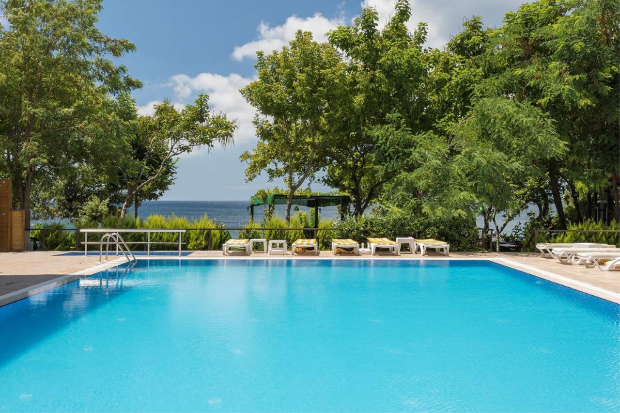 Troas Beach Hotel Tavakli Ngoại thất bức ảnh