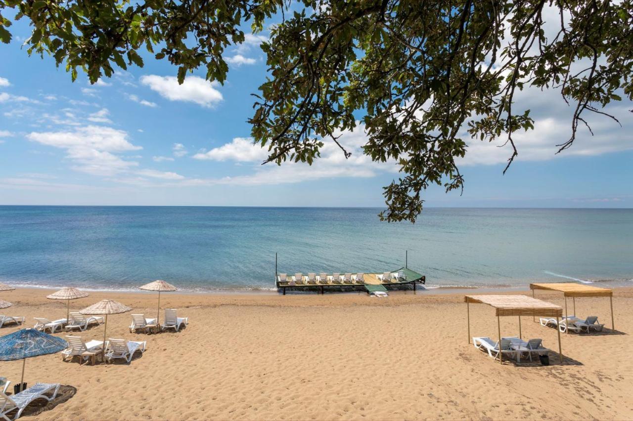 Troas Beach Hotel Tavakli Ngoại thất bức ảnh